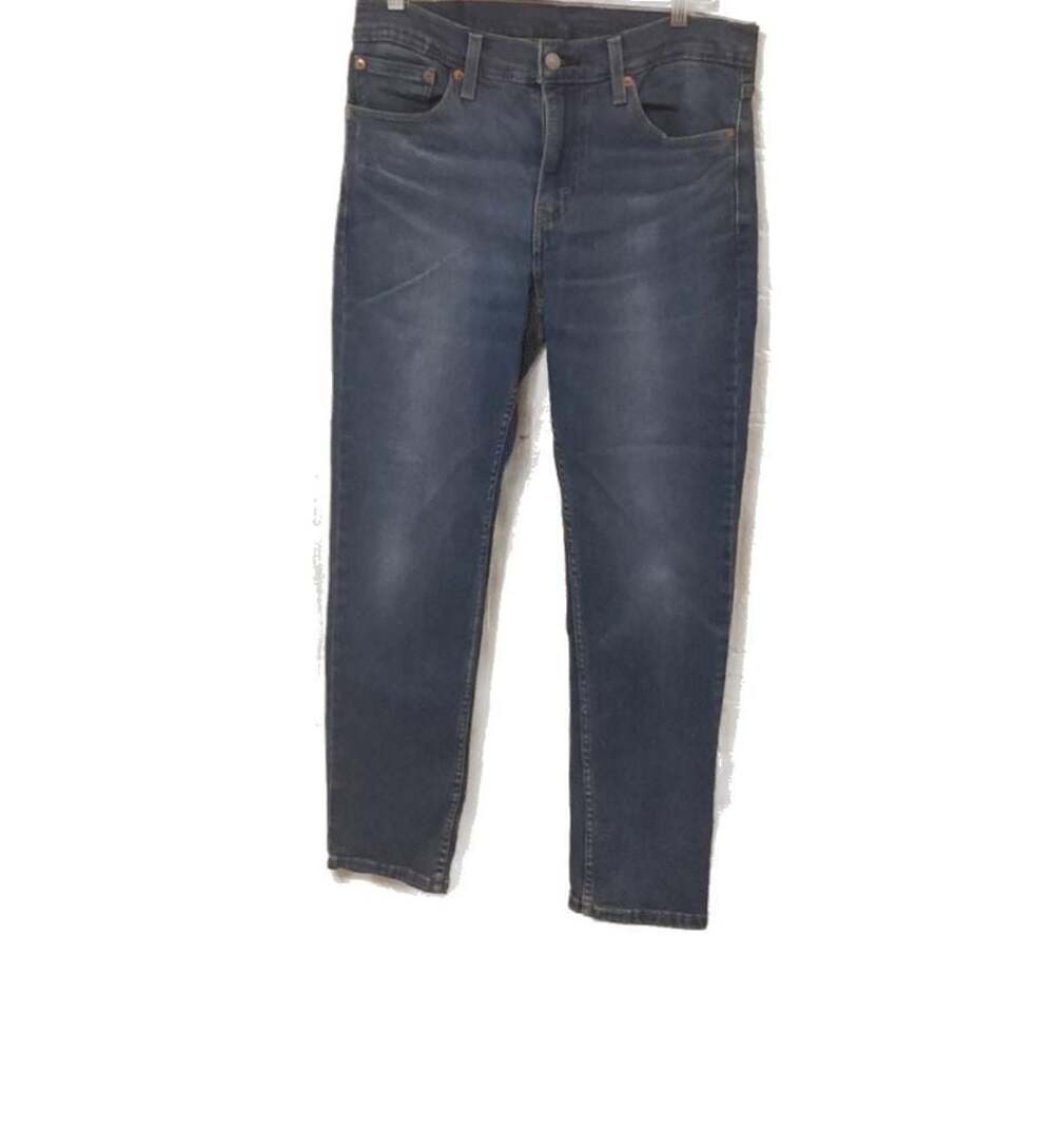 Levi's 511 Men’s Slim Fit Stretch Jeans Slightly Distressed Denim